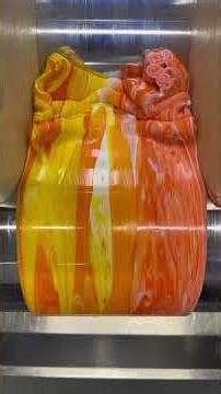 Sunshine ☀️🍊 #satisfying #colormixingmagic #oddlysatisfying #asmr