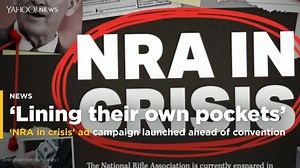'NRA in crisis' ad campaign launched ahead of gun group's annual convention in Indiana