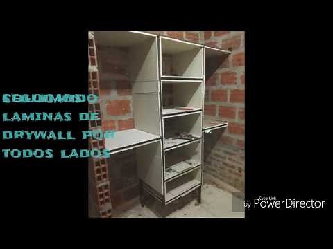 COMO HACER UN CLOSET FACIL Y ECONOMICO 2017