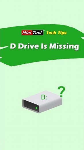 My D Drive Is Missing on Windows? Recover It Quickly #partition #partitioning #drive