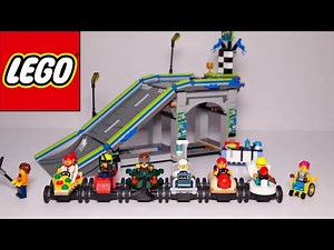 Lego City Soapbox Compilation with No Limits: Race Car Ramp Track