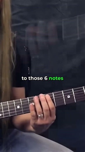 Cool A Chord Trick with 6 Notes #shorts