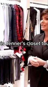 INSIDE Kris Jenner’s $1M Closet! 👠 60 Years of Fashion! 💎 #Shorts #krisjenner