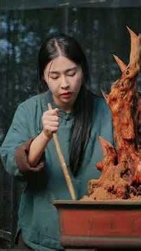 Crafting a Rainbow Rhododendron Tree | Traditional Botanical Techniques and Spring Beauty #craft