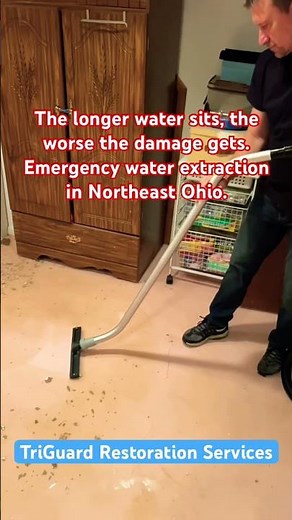 Basement Flood Cleanup | Water Extraction in Action