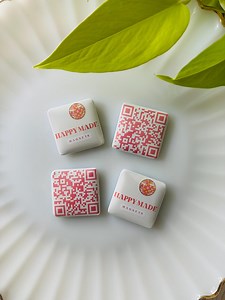 Personalized Business Logo Magnets: Custom QR Code Advertising - Etsy Australia