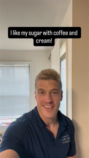 I like my sugar with coffee and cream! Do you know what song that line is from? This is a story based on that inspired by a client conversation I had today. It’s about a disregard for measuring ingredients that keep your waistline from shrinking! | Matt Bible | Facebook