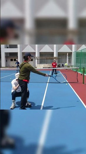 肢体不自由者のための立位テニス🎾 #立位テニス #parastandingtennis #肢体不自由 #日本障がい者立位テニス協会 #テニス