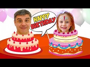 Nastya and Birthday Party! Birthday Video Collection with friends