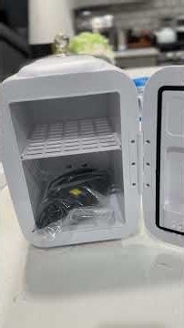 Perfect for cat food!: CROWNFUL Mini Fridge, 4 Liter/6 Can Portable Cooler Review