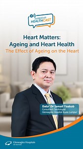 51 reactions |  헖헮혁헰헵 헮 헦헻헲헮헸 헣헲헲헸! Discover the effects of ageing on heart health in this highlight from our latest Gleneagles HealthCast episode. ❤️✨ Want to dive deeper? Don’t miss the full episode for expert insights and tips on maintaining a healthy heart as we age: https://fb.watch/vowfbRrV_d/ #GleneaglesHospitalsMY #GleneaglesHealthCast #HeartHealth | Gleneagles Hospitals MY | Facebook