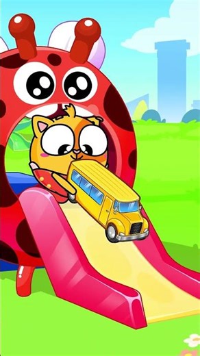 Numbers Bus on Slide for Kids #learnforkids