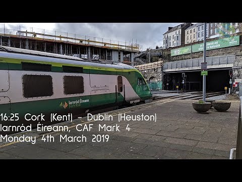 Cork to Dublin by Train: Journey Aboard Iarnród Éireann CAF Mark 4