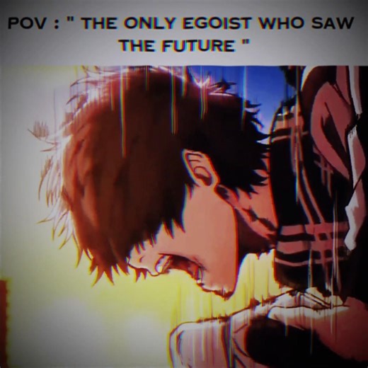 The only egoist who saw the future 🧩 | Isagi Yoichi [4K Edit] | Blue Lock Edit |
