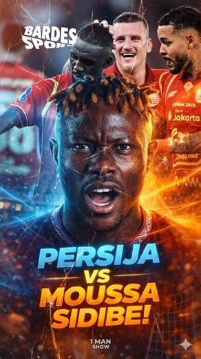 Sendirian! Moussa Sidibe Hancurkan Persija Jakarta! #persija #bhayangkarafc #shorts