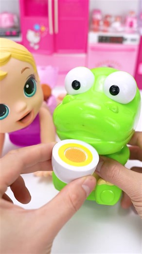 Satisfying Miniemouse and Pororo Eat Eggs Set Toys | ASMR Unboxing with Bonnie