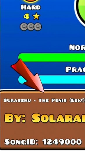 One of the most SUS levels in Geometry Dash... #viral #geometrydash #funny #goviral #shorts #subpls