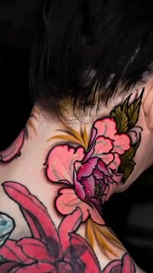 Peony tattoos by @dohi_tattoo in Seoul, Korea | TattooSnob.com