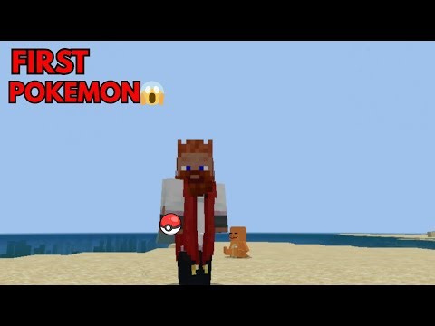 Minecraft SERP Pokédrock Mod Survival | Episode 1 | First Pokémon