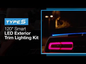 TYPE S 120" Smart LED Exterior Trim Lighting Kit