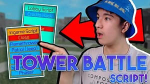 Roblox Tower Battles Script GUI Exploit!  (2025)
