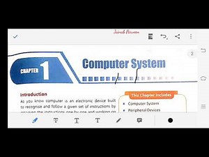Class 7 computer chapter 1 Computer SYSTEM
