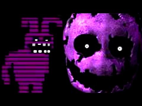 Five Nights at Freddy's 3 All Purple Man Death MINIGAMES