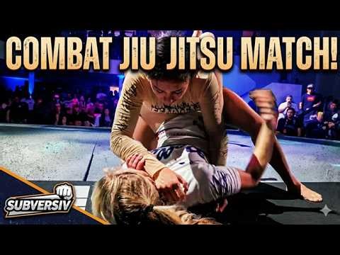 Those SLAPS Were Brutal | Jasmine Thompson vs Dei Goni | Subversiv | Women's Combat Jiu Jitsu