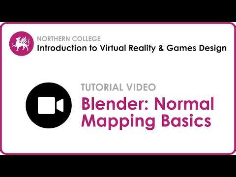 Blender: Normal Map Basics