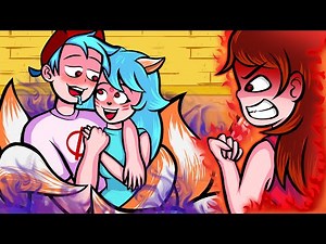 Boyfriend FALL in Love with Girlfriend - FNF Love Story - Friday Night Funkin' Animation | GoroZina