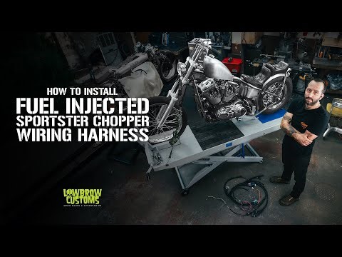 How To Install A Fuel Injected Chopper Wiring Harness On 2007-13 Harley-Davidson Sportsters