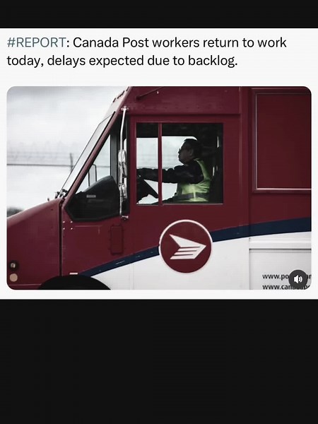 #greenscreen finally …… Global News Home Open sidebar CANADA Canada Post warns of delays as workers return after strike By Saba Aziz Global News Posted December 17, 2024 8:59 am EST 2 min read WATCH: Canada Post strike — Holiday cards, parcels likely won't arrive in time for Christmas LEAVE A COMMENT SHARE THIS ITEM ON FACEBOOK SHARE THIS ITEM VIA WHATSAPP SEND THIS PAGE TO SOMEONE VIA EMAIL SHARE THIS ITEM ON TWITTER SHARE THIS ITEM ON REDDIT SHARE THIS ITEM ON PINTEREST SHARE THIS ITEM ON POCK