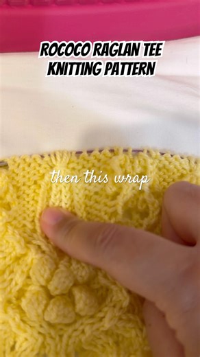 Rococo Ragalan Tee , in lemon citron . the wrap method that cinches in creating a unique look