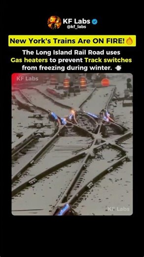 Why New York’s Train Tracks Are Literally On Fire! 🔥🚉