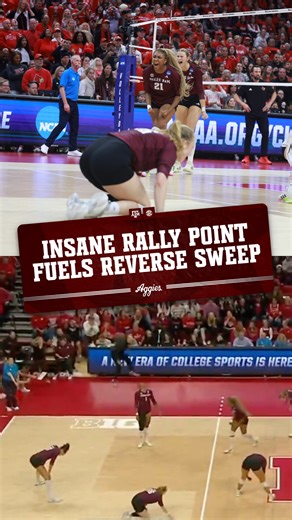 Texas A&M Athletics on Instagram: "Tag a friend that needs to see this rally 🤯"