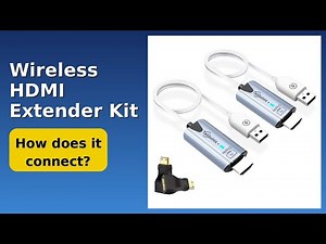 REVIEW (2026): Wireless HDMI Extender Kit. Features.