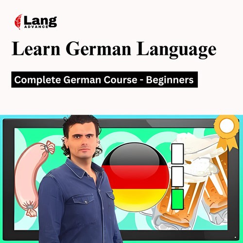 Learn German Language: Complete German Course for Beginners (A1, A2, A2 )