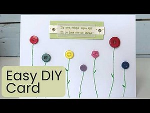 Use Odd Buttons to Create a Gorgeous Card Today