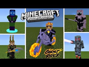 🔥MARVEL FISK SUPERHERO MOD FOR MINECRAFT PE | (ADDON 1.21+)