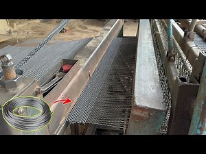 How Wire Mesh is Made | Industrial Manufacturing Process Explained