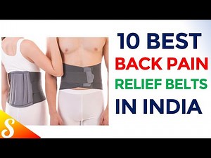 10 Best Lumbar Support Waist belt for Back Pain Relief with Price | Best Spine Braces