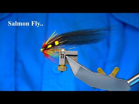 Tying a Spring Salmon Fly with Tanuki..