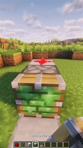 Automatic Door In Minecraft #minecraft #shorts #shortsviral