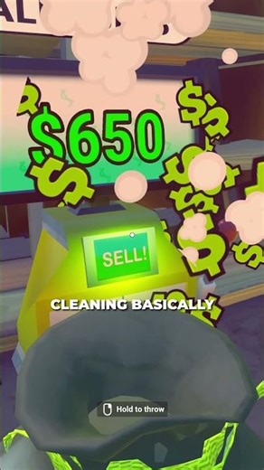 Sort through trash to find your Rare card collection.