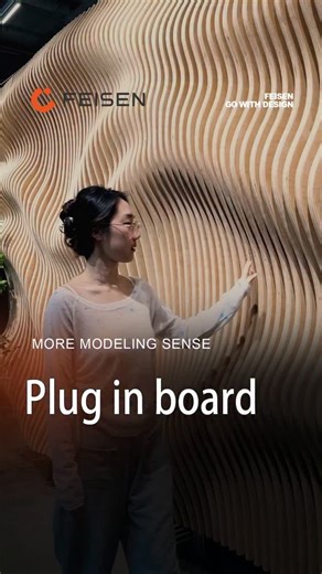 Feisendecor on Instagram: "Quickly create a high-end and fashionable bar counter in less than 10 minutes,#buildingmaterial#accentwall#interior #interiordesign #wallcladding"