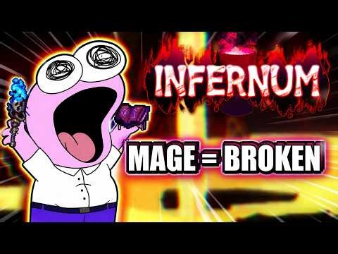 Calamity Buffed Mage and it Destroys Infernum Effortlessly! | Full Mage Movie