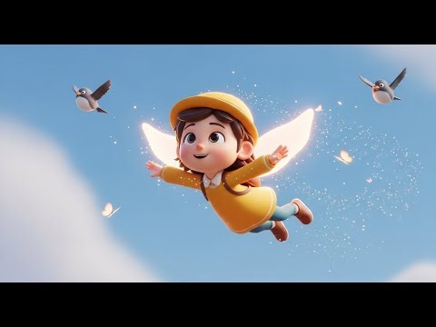 **Pterodactyl’s Cloud Ride | 3D Dinosaur Rhymes for Kids | Learning Adventure & Fun 2025**