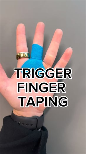 🎯 Trigger finger taping made simple! This technique helps support the flexor tendon, reduce irritation, and limit painful “catching” during finger movement. Perfect for use during daily tasks or rehab exercises — just remember, tape = support, not restriction! 🙌 #allianceorthopedics #bettereveryday #physicaltherapy #manualtherapy #mobilitymatters #kttape | Sabrina LaMorte