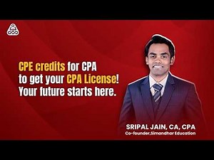 CPE credits for CPA to get your CPA License! Your future starts here | CPA | CPA Course | CPE Credit