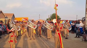 Barcelona Marching Band Performance at New Morning Star Feast